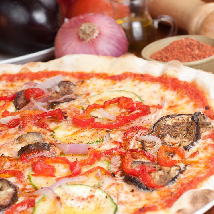 Пицца со свежими овощами для мультиварки